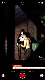 Fucking a Korean girl in a back alley(Camera man Ver. POV)