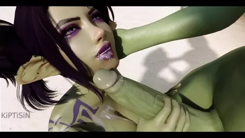 Two Futanari Goblin and their sex on the beach Part 2