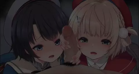 [Fujisaki Hikari] Subaru & Ui Handjob