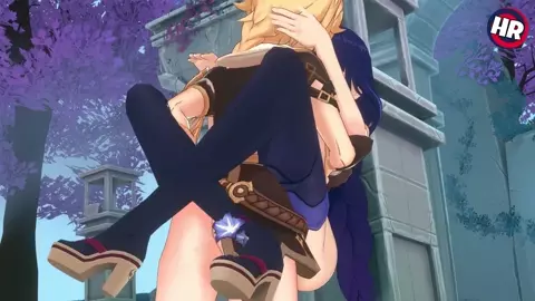 Raiden Shogun sex legs crossed [hrstudio]