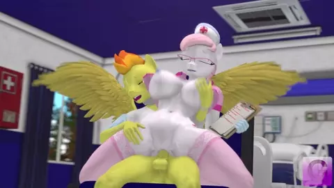 [Gorilka] Nurse Redheart X Spitfire