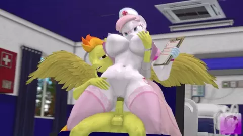 [Gorilka] Nurse Redheart X Spitfire