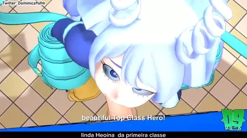 Nejire e Ryukyu em um Glory Hole