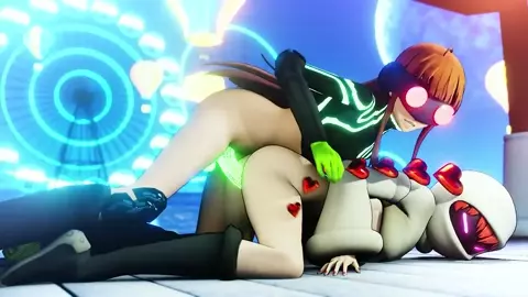 Futaba has fun with sophia (amateurthrowaway)