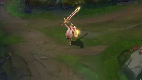 Nude Leona - League of Legends NSFW Custom Skins
