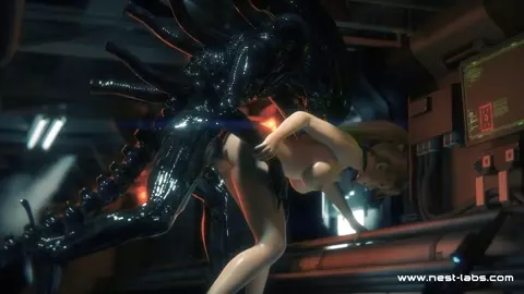 Samus/Bryant & Xenomorph