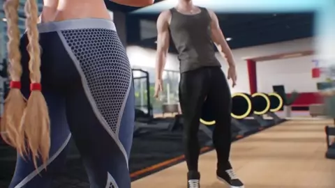 Intense workout with Cammy