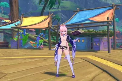 Kokomi Testing Out The Brand New Automated Dildo