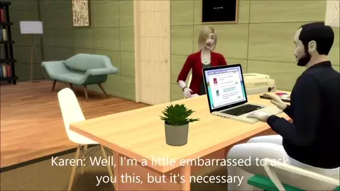 Sims 4 - Asking for a Raise