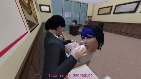 Sims 4 - The Office Slut
