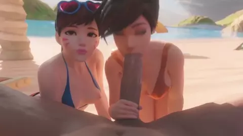 Double Blowjob Compilation