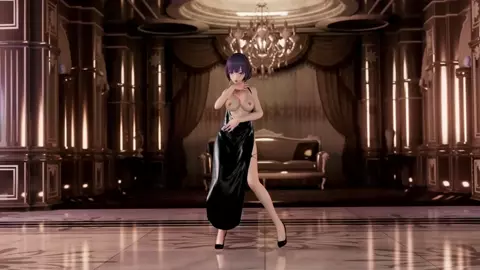 Honkai Impact Mei Raiden Sex and Dance Black Apron