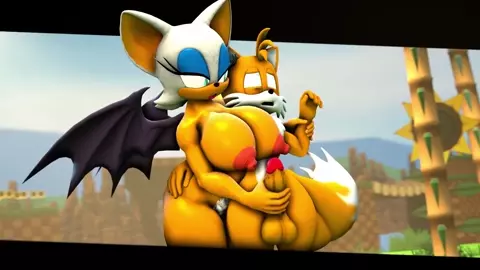 Rouge Handjob's Tails - [Sarahdellen]