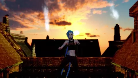 Jinx, Caitlyn & Vi - Pretty Savage