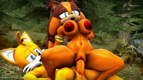 Tails Riding Sticks - [Wector]