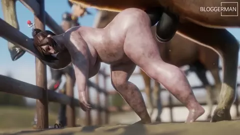 Mei Fucked by A Huge Horse Cock [Dirty][Bloggerman][4K]