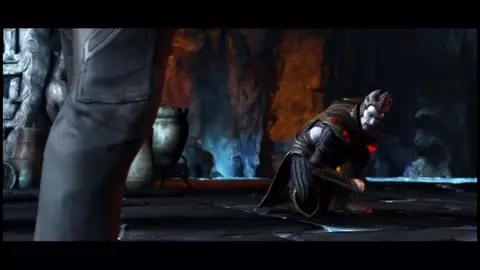 Kitana's bet with Johnny Cage