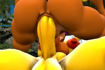 Sticks riding Melody