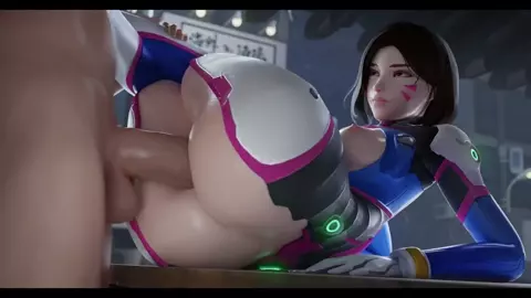 D.Va A Rainy Day [White][Aphy3D]