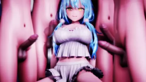 [Mozuku] Paizuri Whilst Surrounded by Dicks (1080p Combined)