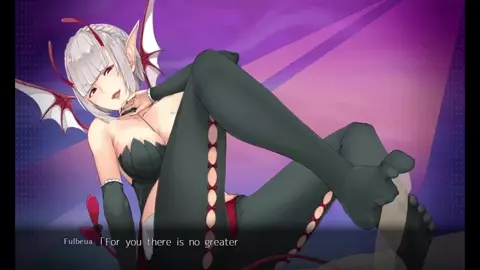 Succubus Academia Fulbeua Footjob