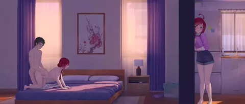 Sister listens to boy fuck mom [4k]