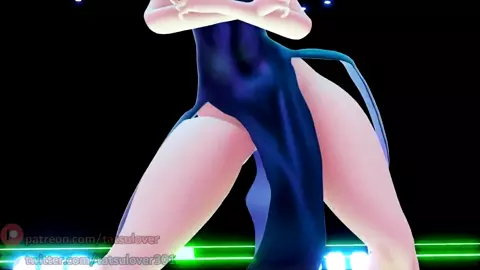 【R-18 MMD】Gigi D'Agostino - Bla Bla Bla - Tatsumaki, Megumin & Hu Tao