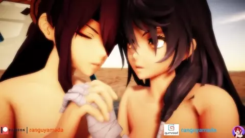 MMD R18 Velvet x Beidou Pussy Fingering