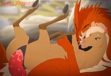 Feral Frenzy - Male Dragon x Mare