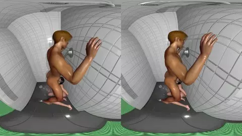 Kayla Locker Room Sissy Shower Facefuck VR 180 SBS 4k