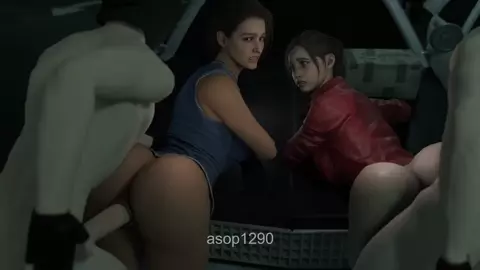 Jill and Claire Gather Supplies