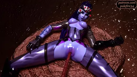 Widowmaker - impregnation by tentacles