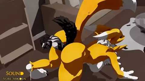 [Tycei] Renamon Anal Vore <Sound> Fart vers.