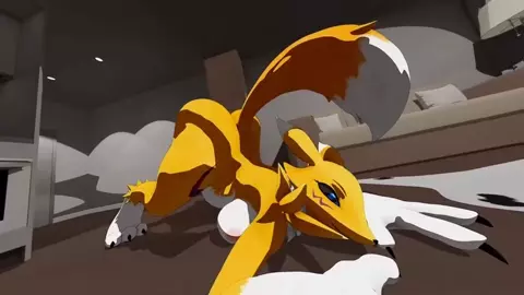 [Tycei] Renamon Anal Vore <Sound> Fart vers.