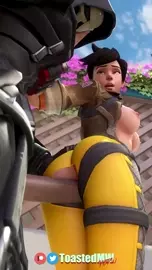 Tracer fucking Reaper's dick