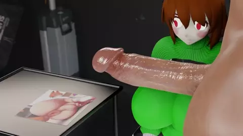 Chara Watches You Cum (No Sound)