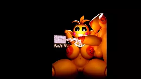 (SDT)Futa toy chica fucks her own mouth