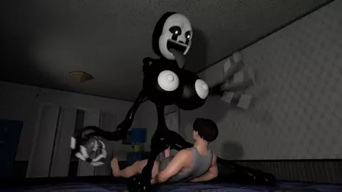 Nightmarionne and Mike sex