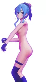 Suisei - TikTok-style hip-swinging dance