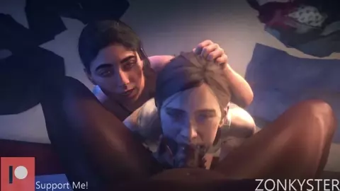Ellie and Dina spend time with Darnell Part 2.[Zonkyster]
