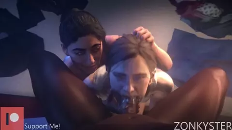 Ellie and Dina spend time with Darnell Part 2.[Zonkyster]