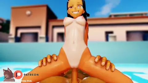 MMD .Nagatoro.  NTR SEXDANCE JNS18 (モーション配布)