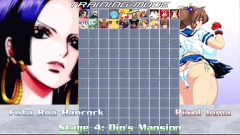 Futa Boa hancock vs Pixel Inma Lustful fun