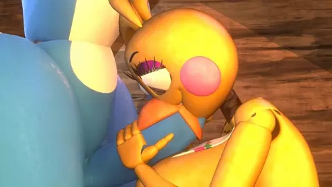 Toy Bonnie has a lot of cum