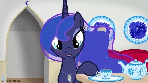 Tea with Luna