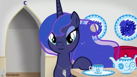 Tea with Luna