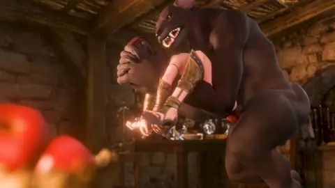 Primrose vs Werewolf [MVTrivial][4K]