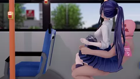 (Lovemax) JK riding dick in the bus