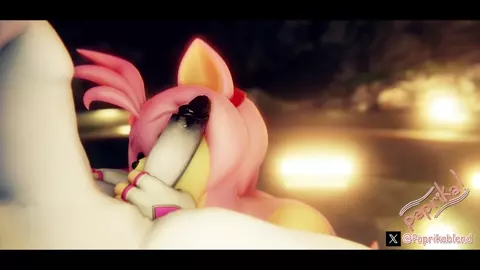 Amy Rose Passionate Blowjob