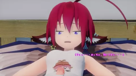 Futanari Touhou Girl Masturbation